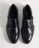 ASOS DESIGN ASOS DESIGN monk shoes with buckled straps in black leather - 2