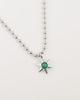 ASOS DESIGN ASOS DESIGN mood stone star pendant necklace in silver tone - 3
