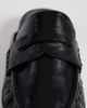 ASOS DESIGN ASOS DESIGN Mouse ruched detail loafer mules in black - 3