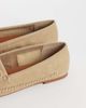 ASOS DESIGN ASOS DESIGN Moxen loafers with beaded tassels in sand suedette-Neutral - 3