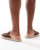 ASOS DESIGN ASOS DESIGN mule espadrilles in brown - 3