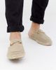 ASOS DESIGN ASOS DESIGN mule espadrilles in stone suede with snaffle-Neutral - 4