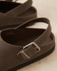 ASOS DESIGN ASOS DESIGN mule sandals in brown with back strap - 2