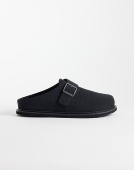ASOS DESIGN ASOS DESIGN mule sandals with buckle in black