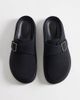 ASOS DESIGN ASOS DESIGN mule sandals with buckle in black - 2