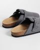 ASOS DESIGN ASOS DESIGN mule sandals with cork sole in gray felt - 4