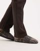 ASOS DESIGN ASOS DESIGN mule slippers in brushed plaid with fleece lining-Multi - 1