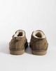 ASOS DESIGN ASOS DESIGN mule slippers in khaki suede with cream lining-Green - 4