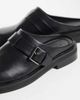 ASOS DESIGN ASOS DESIGN mules with buckle detail and heel in black - 4