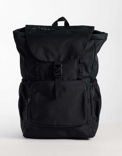ASOS DESIGN ASOS DESIGN multi-pocket backpack in black