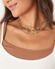 ASOS DESIGN ASOS DESIGN multi-row necklace with green and brown bead details - 1