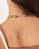 ASOS DESIGN ASOS DESIGN multi-row necklace with green and brown bead details - 3