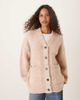 ASOS DESIGN ASOS DESIGN multiply oversized cardigan in pink - 1