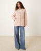ASOS DESIGN ASOS DESIGN multiply oversized cardigan in pink - 2