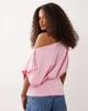 ASOS DESIGN ASOS DESIGN multiway button top in pastel pink - 4