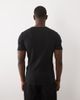 ASOS DESIGN ASOS DESIGN muscle fit T-shirt with henley neck in black smart rib - 4