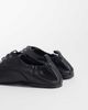 ASOS DESIGN ASOS DESIGN Myriad premium lace-up flat shoes in black leather - 4