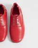 ASOS DESIGN ASOS DESIGN Myriad premium lace-up flat shoes in red leather - 3