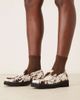 ASOS DESIGN ASOS DESIGN Myrtle premium square toe loafers in cow print-Multi - 3