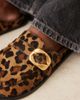 ASOS DESIGN ASOS DESIGN Mystic premium flat mules in leopard print-Multi - 2