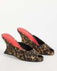 ASOS DESIGN ASOS DESIGN Navigate peep toe wedges in leopard-Multi - 4