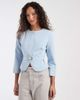 ASOS DESIGN ASOS DESIGN neat fit rounded shoulder blazer-Blue - 1