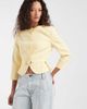ASOS DESIGN ASOS DESIGN neat fit rounded shoulder blazer-Yellow - 1