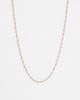 ASOS DESIGN ASOS DESIGN necklace in dot dash chain in gold tone - 1