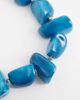 ASOS DESIGN ASOS DESIGN necklace with chunky faux semi-precious stones in blue - 3