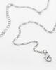 ASOS DESIGN ASOS DESIGN necklace with ditsy dice pendant in silver tone - 4