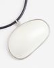ASOS DESIGN ASOS DESIGN necklace with ribbon and bead detail in black and white tone-Multi - 3