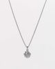 ASOS DESIGN ASOS DESIGN necklace with rose pendant in silver - 1