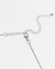 ASOS DESIGN ASOS DESIGN necklace with rose pendant in silver - 4