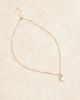 ASOS DESIGN ASOS DESIGN necklace with small shell and faux pearl pendant-Gold - 3