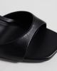 ASOS DESIGN ASOS DESIGN Nemi barely there heeled sandals in black - 2