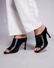 ASOS DESIGN ASOS DESIGN Nessa high heeled mules in black - 1