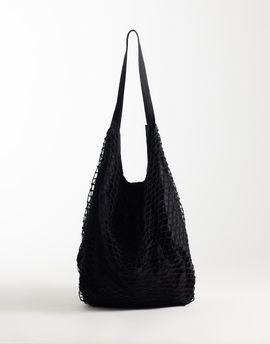 ASOS DESIGN ASOS DESIGN net tote in black