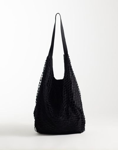 ASOS DESIGN ASOS DESIGN net tote in black