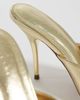 ASOS DESIGN ASOS DESIGN Nighty high heel mules in gold - 3