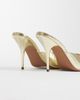 ASOS DESIGN ASOS DESIGN Nighty high heel mules in gold - 4