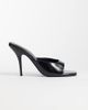 ASOS DESIGN ASOS DESIGN Nighty high heeled mules in black - 1