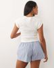 ASOS DESIGN ASOS DESIGN No'23 short sleeve baby tee & shorts pajama set in multi - 4