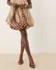 ASOS DESIGN ASOS DESIGN Noon high heeled mules with trim in brown - 3