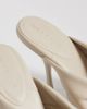 ASOS DESIGN ASOS DESIGN Notice knotted high heel mules in off-white - 3