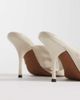 ASOS DESIGN ASOS DESIGN Notice knotted high heel mules in off-white - 4