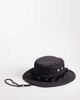 ASOS DESIGN ASOS DESIGN nylon boonie bucket hat in black - 1