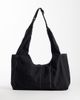 ASOS DESIGN ASOS DESIGN nylon cross-body bag with contrast stitching in black - 1