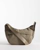 ASOS DESIGN ASOS DESIGN nylon crossbody bag in stone-Neutral - 1