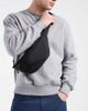 ASOS DESIGN ASOS DESIGN nylon crossbody fanny pack in black - 1