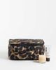 ASOS DESIGN ASOS DESIGN nylon medium vanity bag in leopard print-Brown - 2